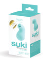 VeDO Suki Rechargeable Vibrating Sucker - Tease Me Turquoise