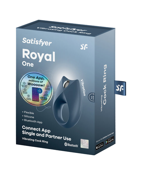 Satisfyer Royal Ring w/App - Blue