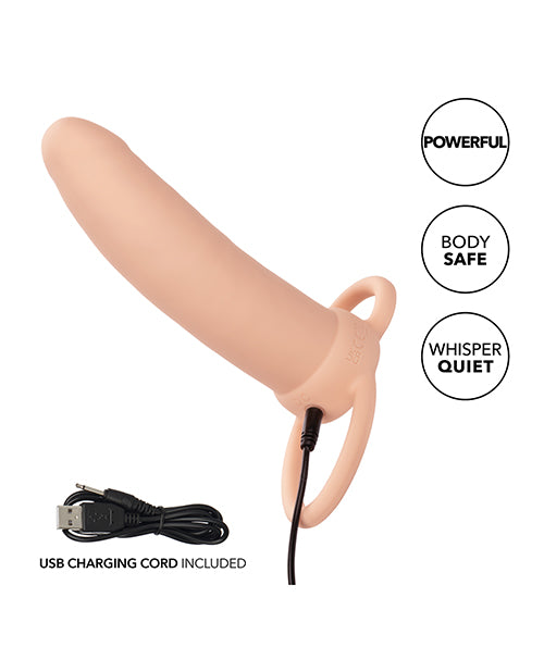 Performance Maxx Rechargeable Thick Dual Penetrator - Ivory