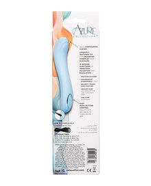  Azure Collection Contoured G Vibrator - Blue