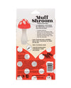 Naughty Bits Muff Shroom Playful Massager - Red/White