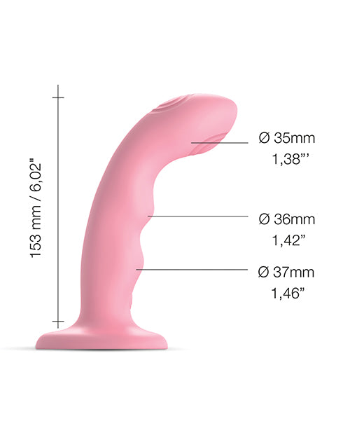 Strap on Me Tapping Dildo -  Rose Coral