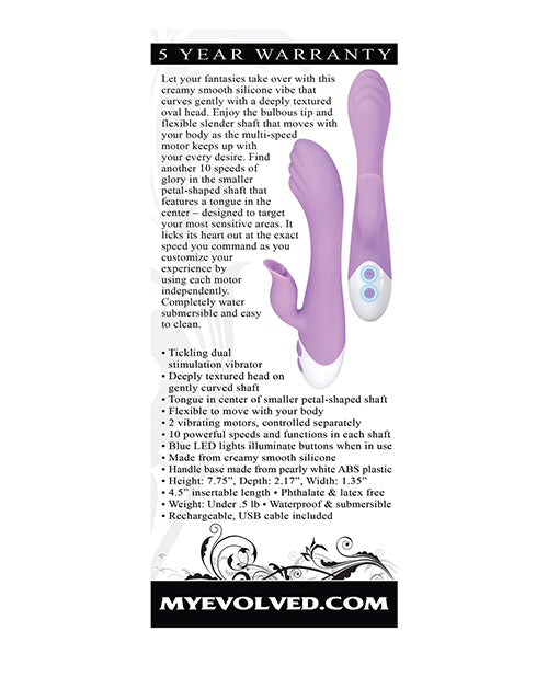 Evolved Pleasing Petal Vibe - Purple