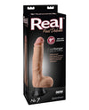 Real Feel Deluxe No. 7 9" Vibe Waterproof - Flesh