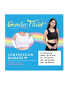 Gender Fluid Chest Compression Binder - XL White