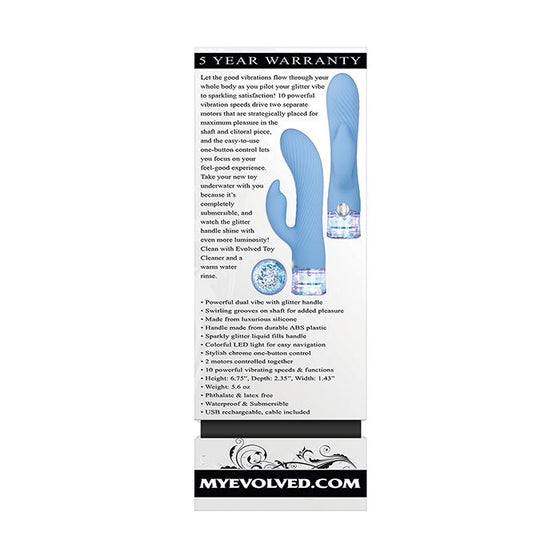 Evolved Glitteriffic - Blue