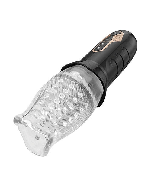 The Male Rose (Original) Gawk Gawk 3000 Rotating Blow Job Simulator - Black