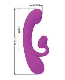  Pretty Love Sincere Scrub Brush Rabbit - Fuchsia