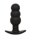 Rock Bottom Tap Beaded Anal Probe - Black