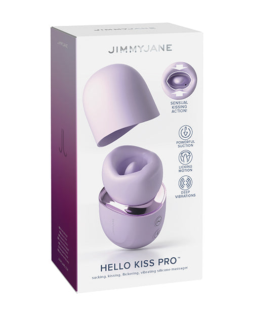 JimmyJane Hello Kiss Pro Sucking & Licking Stimulator