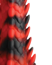  Creature Cocks Demon Rising Scaly Dragon Silicone Dildo