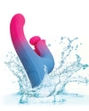 Elation Thrusting Dual Stimulator - Blue/Pink