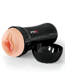  PDX Extreme Wet Pussies Super Luscious Lips Stroker - Light