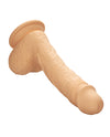 Studs Dual Density Silicone 6.25" Dildo - Ivory