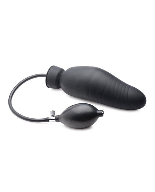 Master Series Dick-Spand Inflatable Silicone Dildo