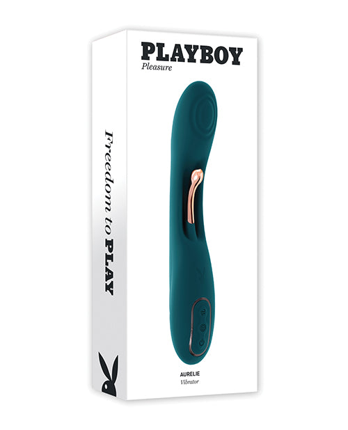 Playboy Pleasure Aurelie G-Spot Vibrator - Teal