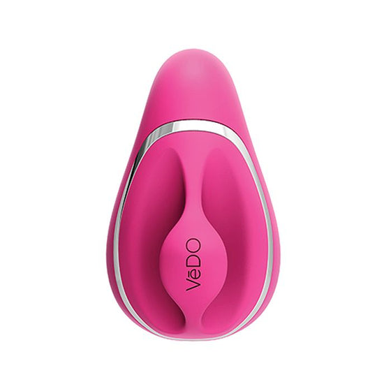 VeDO Suki Rechargeable Vibrating Sucker - Foxy Pink