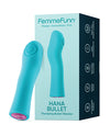 Femme Funn Hana Fingerlike Thumping Bullet - Turquoise