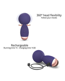  Love to Love Itsy Bitsy Mini Wand - Midnight Indigo