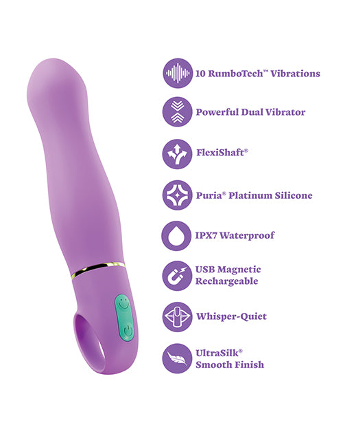 Aria - Exciting AF 2.0 - Rechargeable Vibe - Indigo