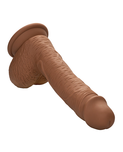 Studs Dual Density Silicone 6.25" Dildo - Brown