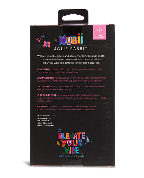 Nu Sensuelle Jolie Nubii Warming Mini Rabbit - Blue