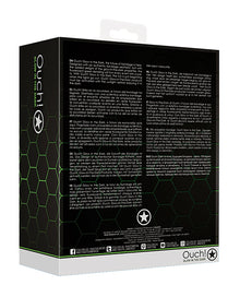  Shots Ouch Chest Bulldog Harness - Glow in the Dark S/M