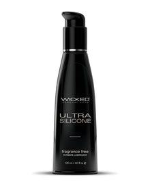  Wicked Sensual Care Ultra Silicone Based Lubricant - 4 oz Fragrance Free
