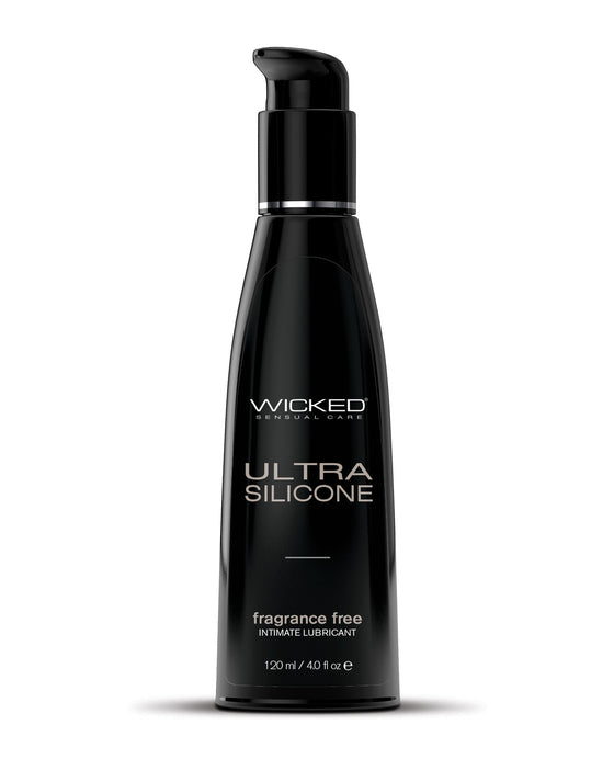 Wicked Sensual Care Ultra Silicone Based Lubricant - 4 oz Fragrance Free