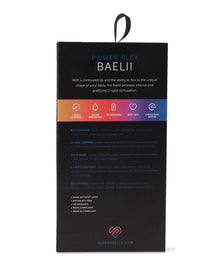  Nu Sensuelle Baelii Flexible G Spot Vibe 20 Function - Navy