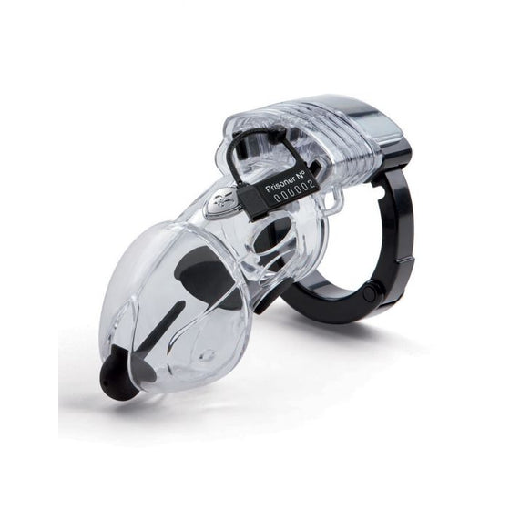 Mystim Pubic Enemy #2 Cock Cage - Clear