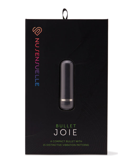 Nu Sensuelle Joie Bullet 15 Function - Black