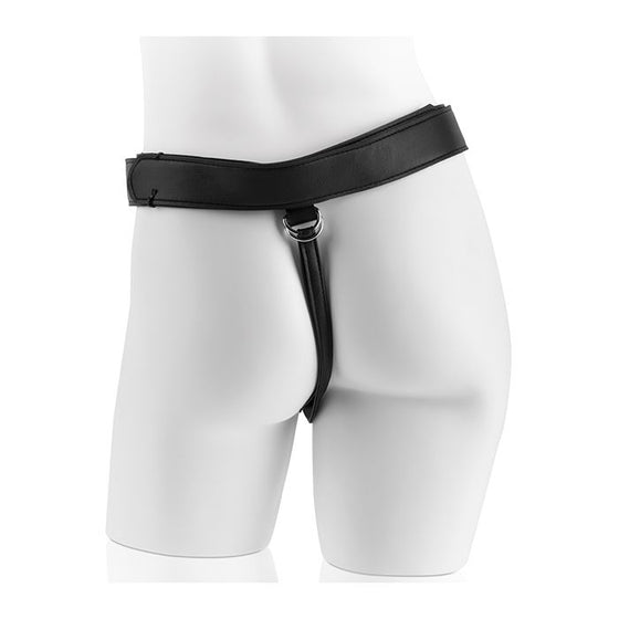 King Cock Strap-On Harness w/7" Cock - Flesh