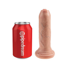  King Cock 6" Uncut Dildo - Flesh