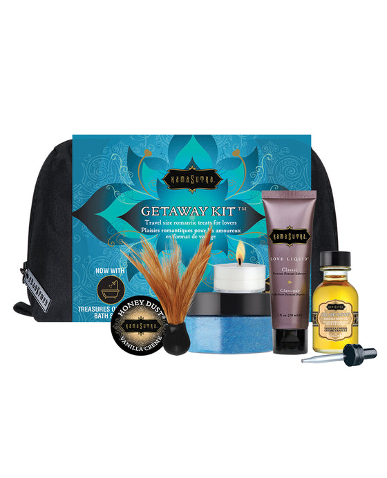 Kama Sutra Getaway Kit - Asst. Flavors w/Vanilla Oil