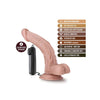 Blush Dr. Skin Dr. Sean 8" Cock w/Suction Cup - Vanilla