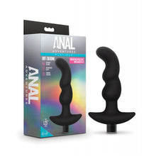  Blush Anal Adventures Platinum Silicone Vibrating Prostate Massager 03 - Black