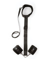 Sei Mio Neck Firmly in Check Adjustable Neck & Wrist Restraint Kit - Black