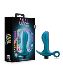  Blush Anal Adventures Matrix Teleportation Plug - Lunar Blue