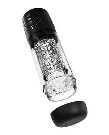  Blush M for Men Whirlwind Pro Stroker - Black