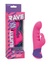 Rave Bunny Dual Massager - Pink/Purple