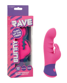  Rave Bunny Dual Massager - Pink/Purple