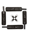 Sei Mio Hog Tied & Satisfied Hog Tie & Cuff Set - Black