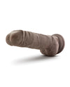 Blush Au Naturel 10" Big Boy Realistic Dildo w/Balls - Chocolate