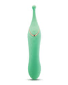 Blush Stella 7 Inch Dual-Ended Clitoral G-Spot Vibrating Wand With Precision Stimulation - Green