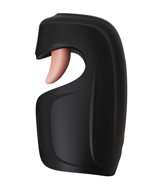 Blush M For Men - Lickety Split - Vibrating Penis Head Stimulator - Black