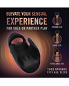 Blush M For Men - Lickety Split - Vibrating Penis Head Stimulator - Black