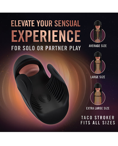 Blush M For Men - Lickety Split - Vibrating Penis Head Stimulator - Black