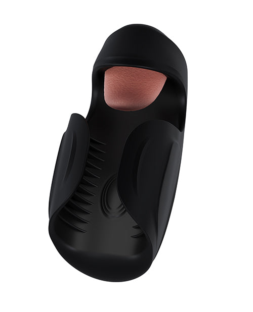 Blush M For Men - Lickety Split - Vibrating Penis Head Stimulator - Black