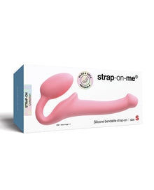  Strap-on-Me Semi-Realistic Bendable Strap-on - Pink SM